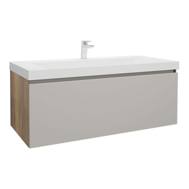 Nobilia Nio Line N Waschtisch mit Unterschrank
