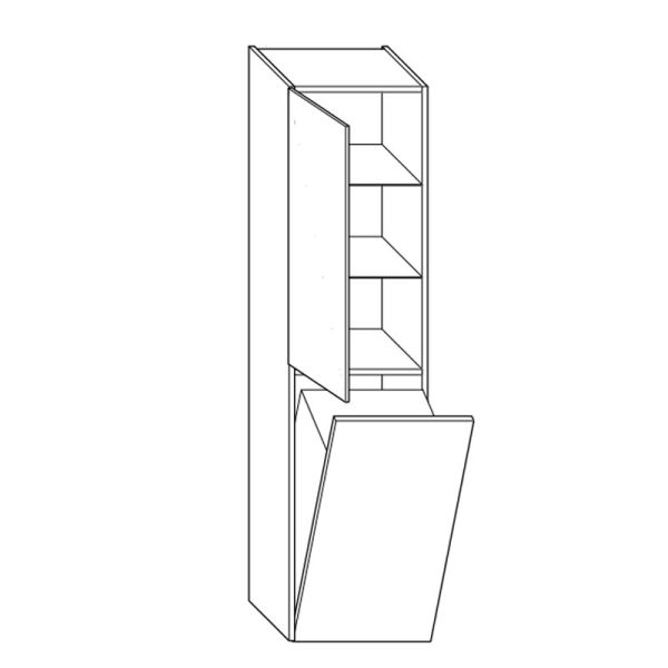 Burgbad Sinea 1.0 Hochschrank 40 cm Skizze