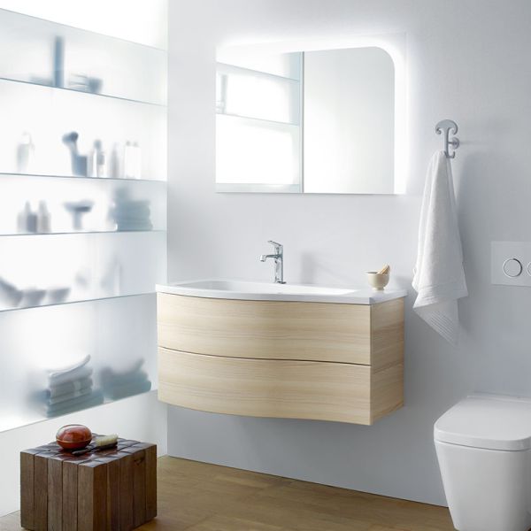 Burgbad Sinea 1.0 Badmöbel Set 1-1 - 91 cm Ambiente
