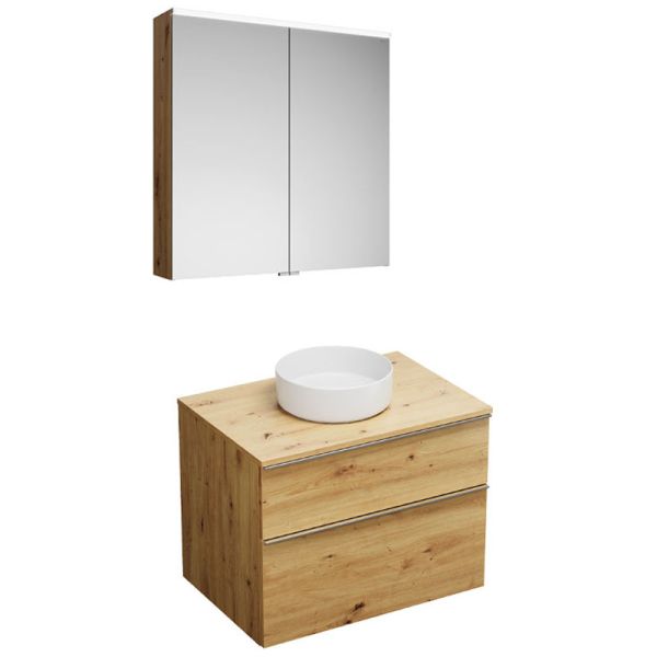 Burgbad Eqio Badmöbel Set - 80 cm