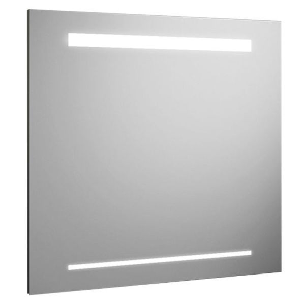 Burgbad Iveo Leuchtspiegel mit horizontaler LED-Beleuchtung