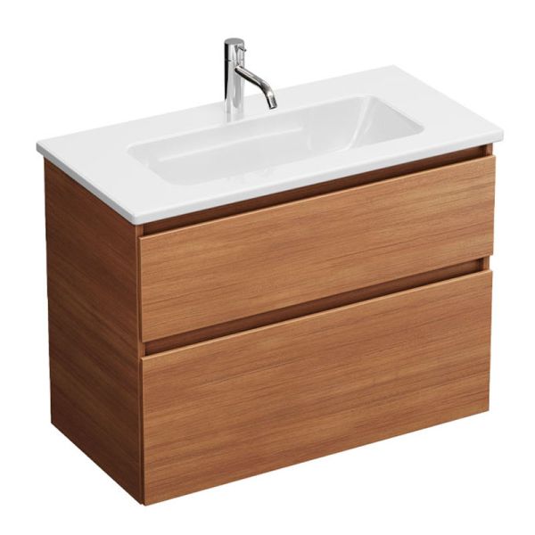 Burgbad LIN20 Waschtisch mit Unterschrank Set 83 cm M35