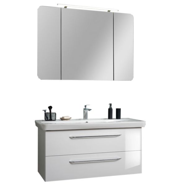 Fackelmann Milano Badmöbel Set 5 - 110 cm