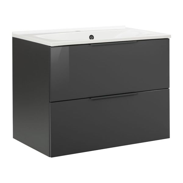 Fackelmann Luna Waschtisch mit Unterschrank Set 1 - 80 cm