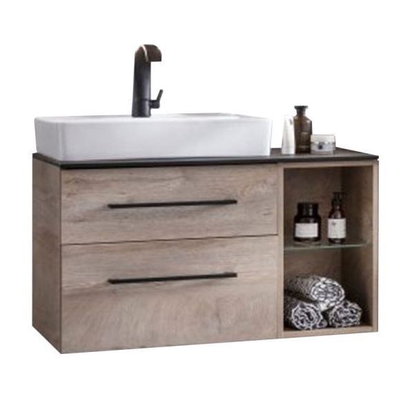 Fackelmann Oxford Waschtisch mit Unterschrank - 90 cm