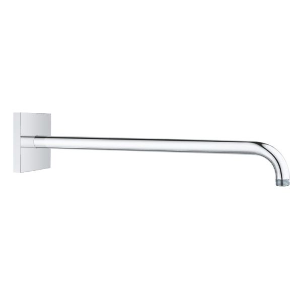Grohe Rainshower Brausearm, eckige Rosette, Ausladung 422 mm, in chrom