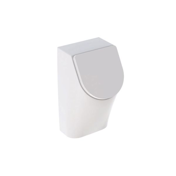 Geberit Renova Plan Urinal Abgang nach hinten, weiß