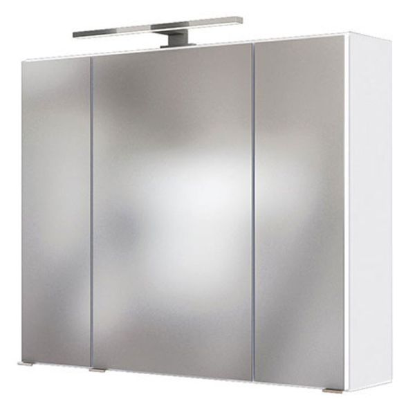 Held Möbel Baabe Spiegelschrank 3D - 80 cm