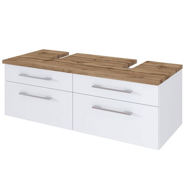 Held Möbel Davos Waschbeckenunterschrank 120 cm