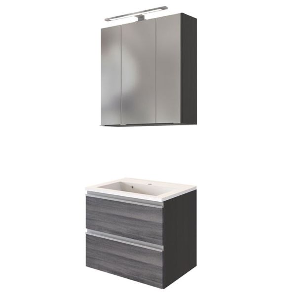 Held Möbel Arezzo Badmöbel Set 6 - 60 cm