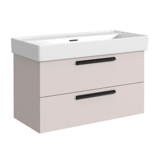Held Möbel Aveiro Waschtisch mit Unterschrank - 100 cm