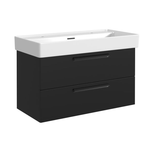 Held Möbel Aveiro Waschtisch mit Unterschrank - 100 cm