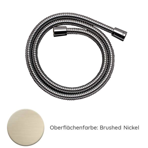 Axor Montreux Brauseschlauch Länge 2,00 m, in Brushed Nickel