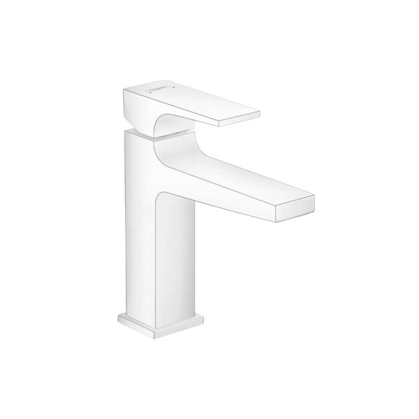 Hansgrohe Einhebel-Waschtischmischer 110 Metropol mattweiß
