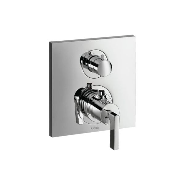 Axor Citterio Thermostat Unterputz mit Ab- und Umstellventil und Hebelgriff