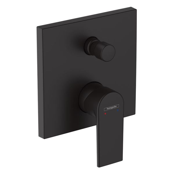 Hansgrohe Vernis Shape Wannenarmatur Unterputz mattschwarz