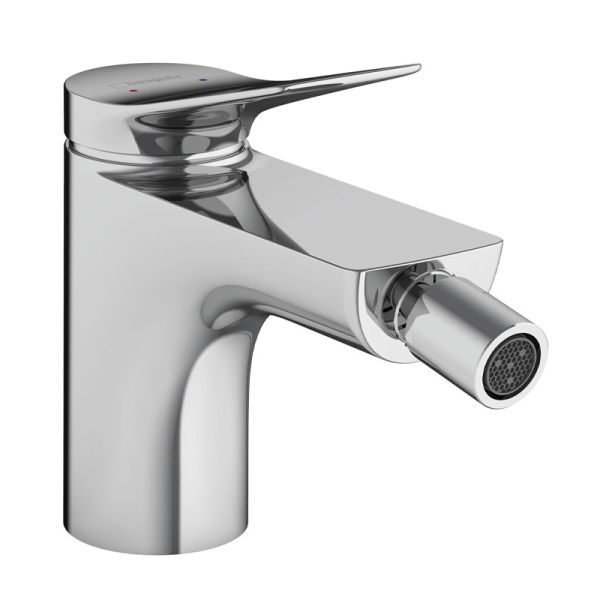 Hansgrohe Vivenis Bidetarmatur mit Zugstangen-Ablaufgarnitur