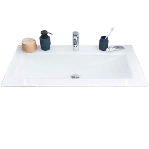 Laguna Life plus Möbelwaschtisch - 122 cm, STONEPLUS weiß
