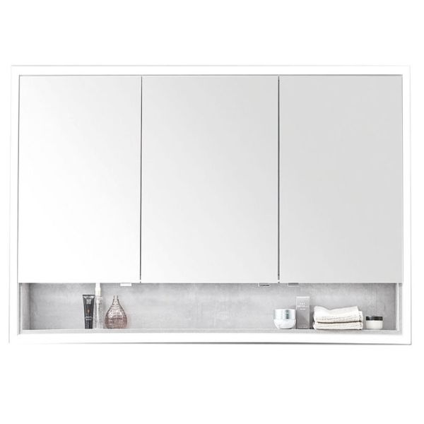 Laguna Spiegelschränke Spiegelschrank - 125 cm, Draufsicht