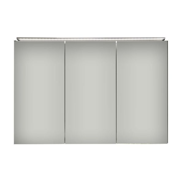 Lanzet Spiegel Spiegelschrank L5- 100 cm, 1 LED-Leuchte