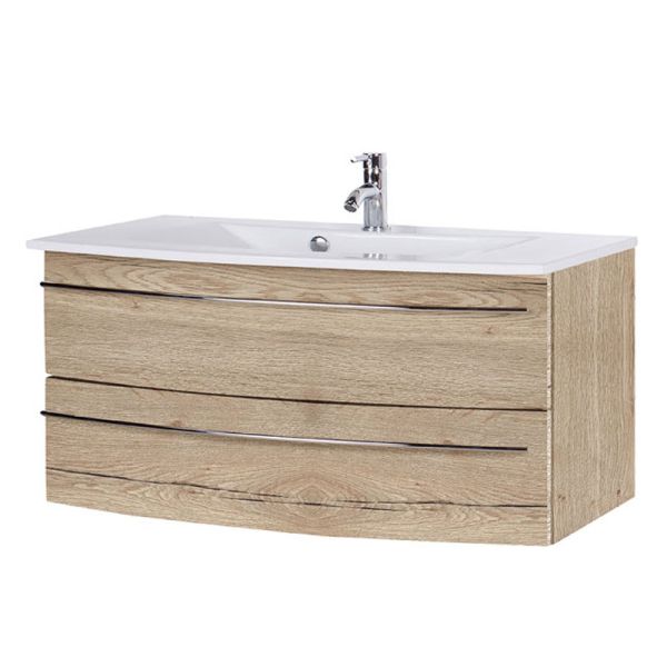 Marlin Bad 3040 - CITYplus Waschtisch mit Unterschrank Set 18 - 120 cm