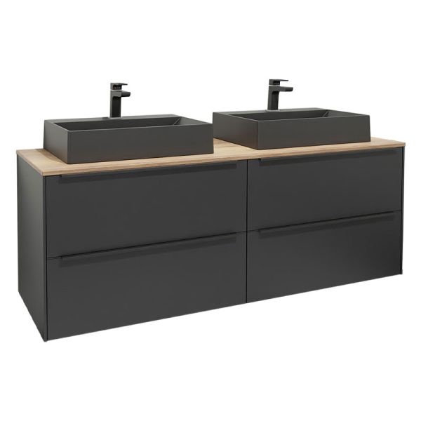 Nobilia Malu Waschtisch mit Unterschrank Set 31 - 162 cm