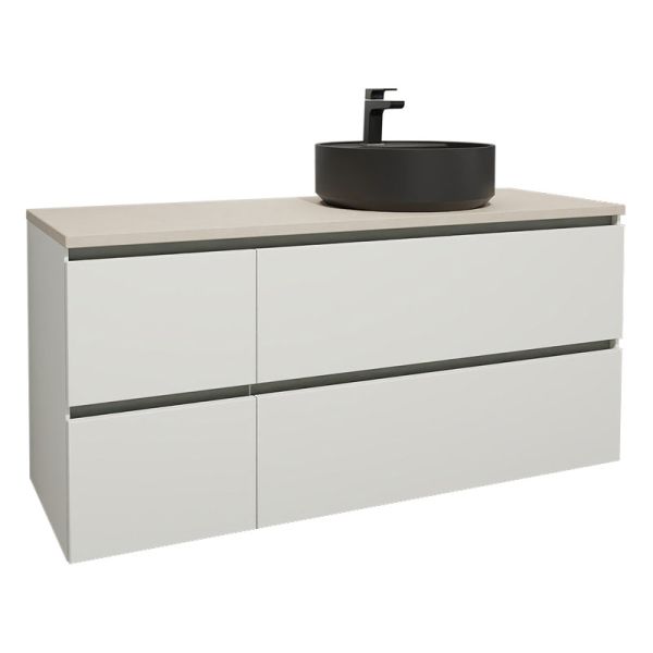 Nobilia Ella Line N Waschtisch mit Unterschrank Set 22 - 140 cm