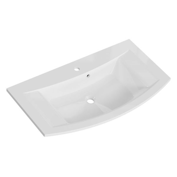 Pelipal Serie 7045 Mineralmarmor-Waschtisch 91 cm