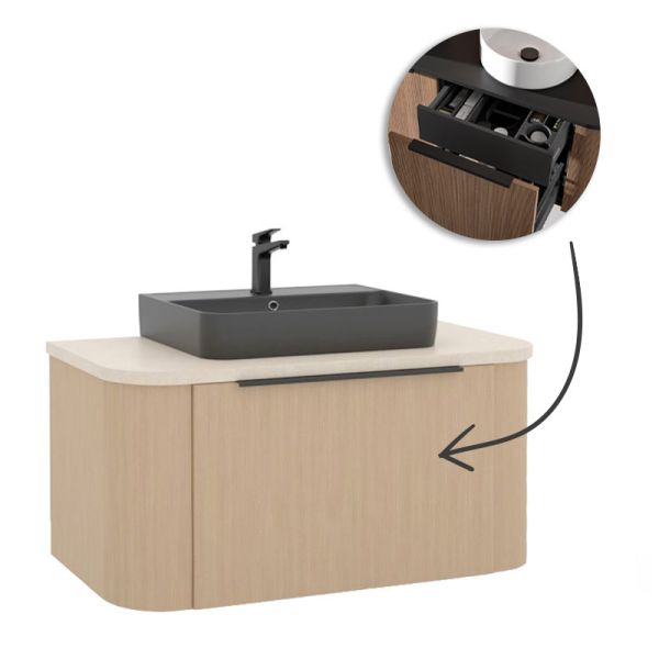 Pelipal Serie 7200 Waschtisch mit Unterschrank Set 107 cm