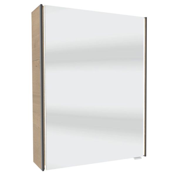 Pelipal Spiegelschränke Spiegelschrank - 43,2 cm, 1 Drehtür, 2 Glaseinlegeböden,