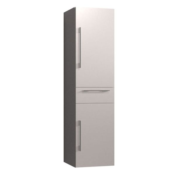 Puris Kera Plan Hochschrank 40 cm, 2 Türen,1 Schubkasten