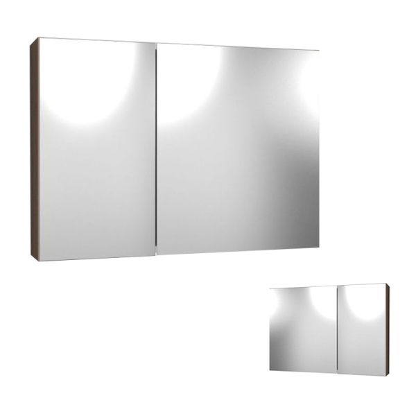 Puris Kera Plan Spiegelschrank - 90 cm