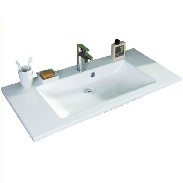 Purisch Fresh Mineralguss Möbelwaschtisch 120,6 cm