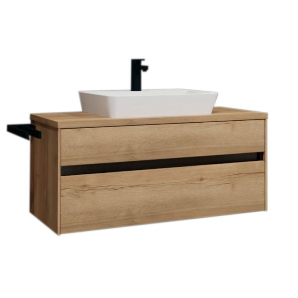 Puris Unique Waschtisch mit Unterschrank Set 2 - 100 cm