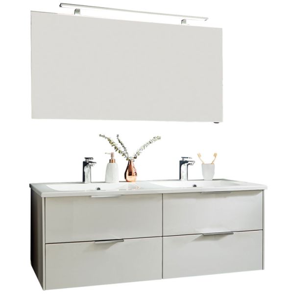 Puris D.Light Badmöbel Set - 123,2 cm