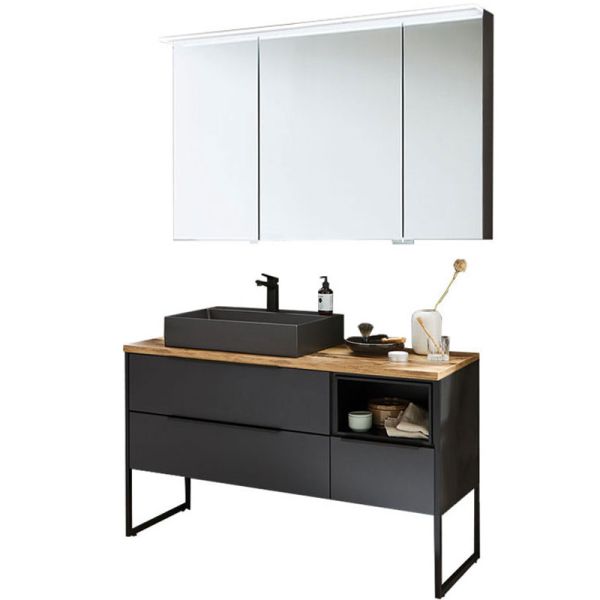 Puris Aspekt Waschtisch mit Unterschrank - 135 cm