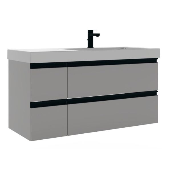 Puris Cpuro Waschtisch mit Unterschrank - 122 cm
