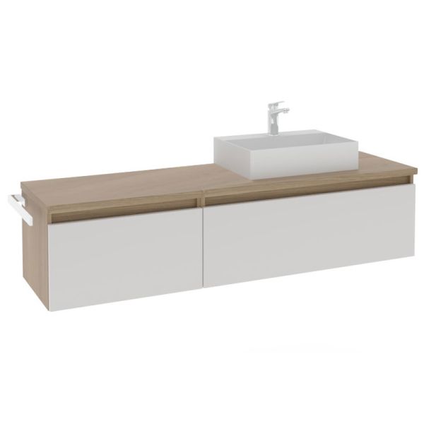 Puris Vialli Waschtisch mit Unterschrank Set 36 - 160,8 cm