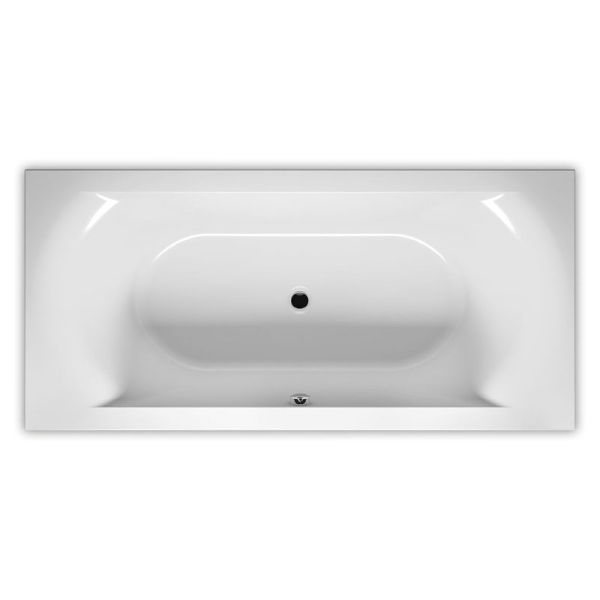 Riho Rechteck-Badewanne Linares - Acryl - 170 x 75 cm, Farbe Weiß