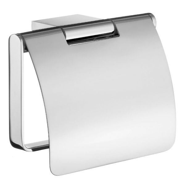 Smedbo AIR Papierrollenhalter / Toilettenpapierhalter mit Deckel