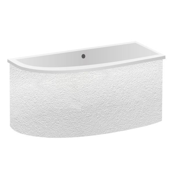Mauersberger Sedum Wannenträger Styroporträger für Badewanne