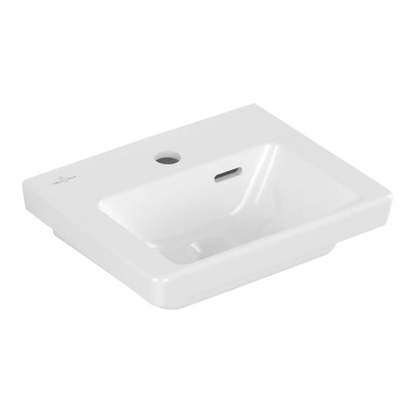 Villeroy und Boch Subway 3.0 Wandwaschtisch - 37 cm, mit Hahnloch