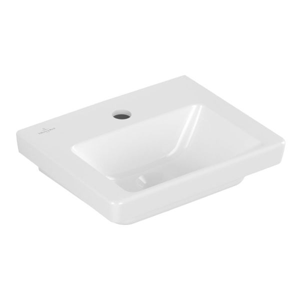 Villeroy und Boch Subway 3.0 Wandwaschtisch - 37 cm, mit Hahnloch