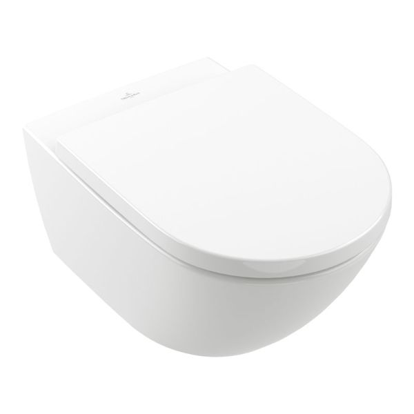 Villeroy und Boch Subway 3.0 WC-Set spülrandlos, wandängend, Absenkautomatik