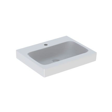 Geberit iCon Waschtisch - Hahnloch, weiß