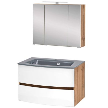 Held Möbel Kopenhagen Badmöbel Set 80 cm