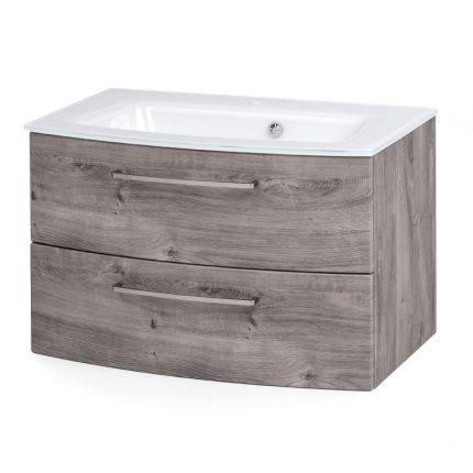 Held Möbel Stockholm Waschtisch mit Unterschrank - 80 cm
