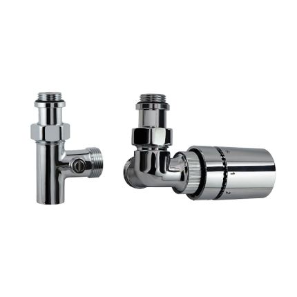 HSK Designheizkörper Montageset / Mischbetrieb Set - Version links