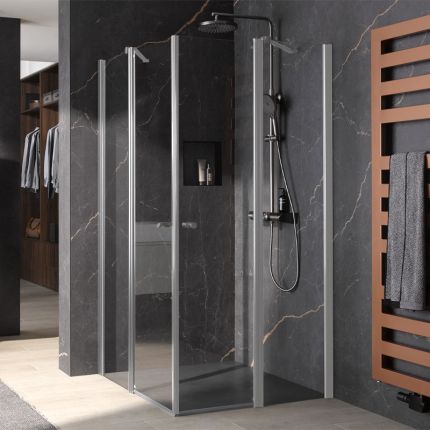 HSK Exklusiv 2.0 Dusche mit Eckeinstieg