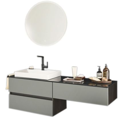 Laguna Platino 2.0 Badmöbel Set 2 - 160 cm